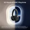 Anker Soundcore Space 2 Over-Ear Noise-Cancelling Kopfhörer, Schwarz