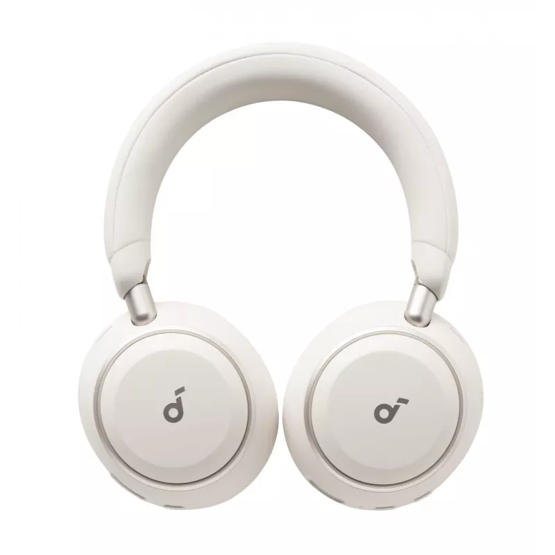Anker Soundcore Space 2 Over-Ear Noise-Cancelling Bluetooth-Kopfhörer, LDAC, Weiß