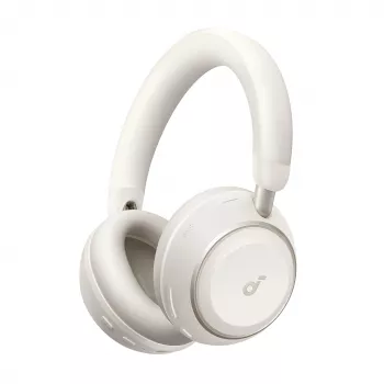 Anker Soundcore Space 2 Over-Ear Noise-Cancelling Bluetooth-Kopfhörer, LDAC, Weiß