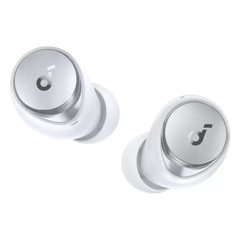Anker Soundcore Space A40 True Wireless Noise Cancelling In-Ear Headset, Bluetooth 5.2, LDAC, IPX4, Weiß