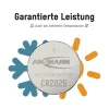 ANSMANN CR2025 Lithium-Knopfzelle Batterie, 3V, 160mAh, 1er-Pack Blister