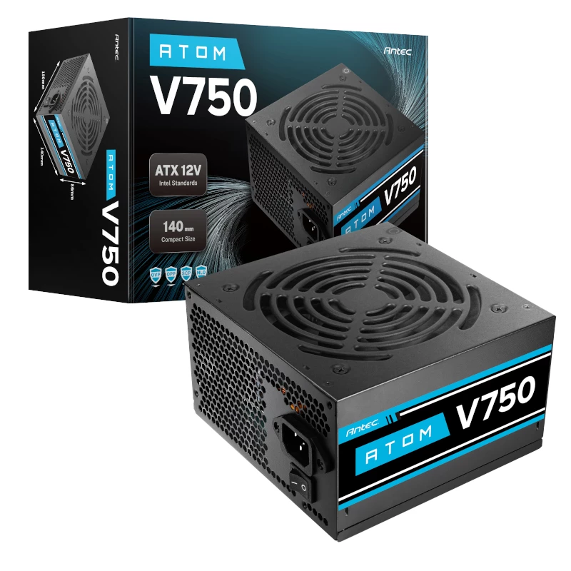 Antec Atom V750 Non-Modular 750W 80 PLUS Bronze ATX Netzteil
