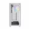Antec CX300 ARGB ATX Mid-Tower Gaming-Gehäuse, Weiß, Tempered Glass, 4 ARGB-Lüfter