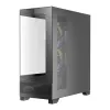 Antec CX700 ARGB B Mid-Tower Gaming-Gehäuse - Temperiertes Glas, 4x ARGB-Lüfter, E-ATX-Unterstützung, Schwarz
