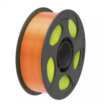 Anycubic PLA Silk Filament Tri-Color: Rot Gelb Grün - 1.75mm 1kg