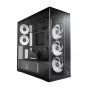 ARCTIC Xtender VG Midi-Tower PC-Gehäuse, ATX, Schwarz, klares Glas
