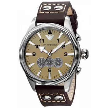 ARMANI AR5837 Herren-Chronograph aus Edelstahl 44mm