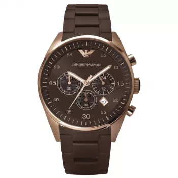 ARMANI AR5891 Herren-Quarzuhr 38 mm Edelstahl