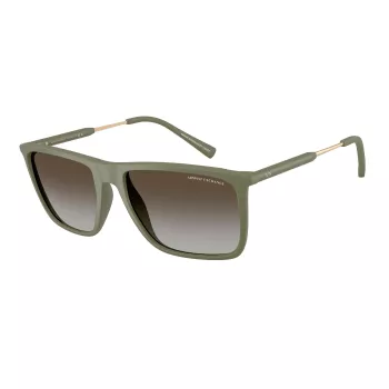 Armani Exchange AX4160S838113 Herren-Sonnenbrille Havana Brown Gradient 57mm