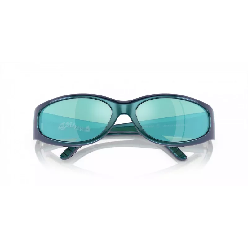 ARNETTE AN4302-290925 Herren Rechteck-Sonnenbrille, Matt Schwarzer Rahmen, Graue Gläser, 62 mm