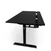 Arozzi Arena Nordico Elektrischer Stehschreibtisch – Dual-Motor, 160x80 cm, Schwarz