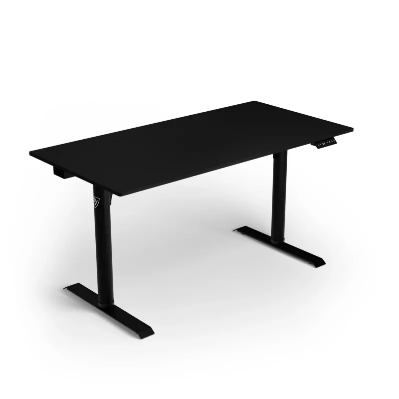 Arozzi Arena Nordico Elektrischer Stehschreibtisch – Dual-Motor, 160x80 cm, Schwarz