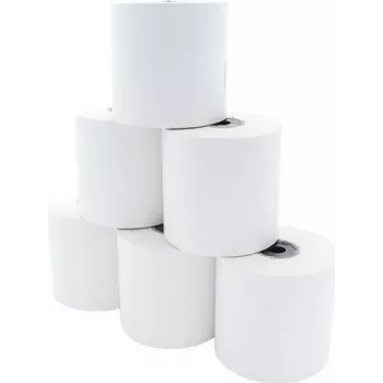ARTDEV Thermodirekt-Etikettenrolle – Endlos 80mm x 30m, Kern 25mm, max. Außendurchmesser 80mm