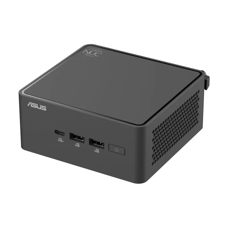 ASUS NUC 15 Pro Tall Kit RNUC15CRHU700000 - Barebone Mini-PC, Intel Core Ultra 7 225H, vPro, ohne RAM, ohne Speicher, Wi-Fi 7