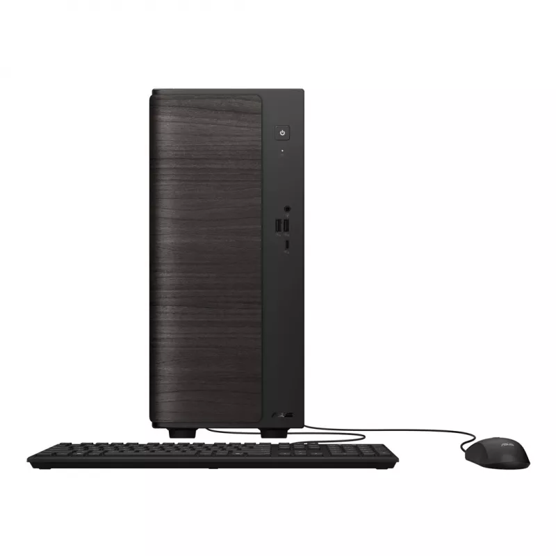 ASUS V500 Mini Tower V501MV-05210H052W Intel Core 5 210H 8GB DDR5 512GB SSD Windows 11 Home PC Schwarz Holz