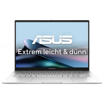 ASUS Zenbook 14 OLED UX3405CA-QL1496W Laptop, 14 Zoll WUXGA OLED Touch, Intel Core Ultra 7 255H, 16GB LPDDR5x, 1TB SSD, Windows 11 Home