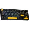 AULA Gasket F87 Thunder Black GrayWood RGB Tastatur