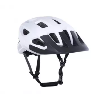 Author Vento InMold LED USB Fahrradhelm 55-58 cm Silber/Weiß