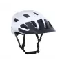 Author Vento InMold LED USB Fahrradhelm 55-58 cm Silber/Weiß