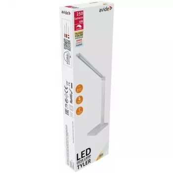 Avide LED-Tischlampe Tyler Weiß 6W 250lm