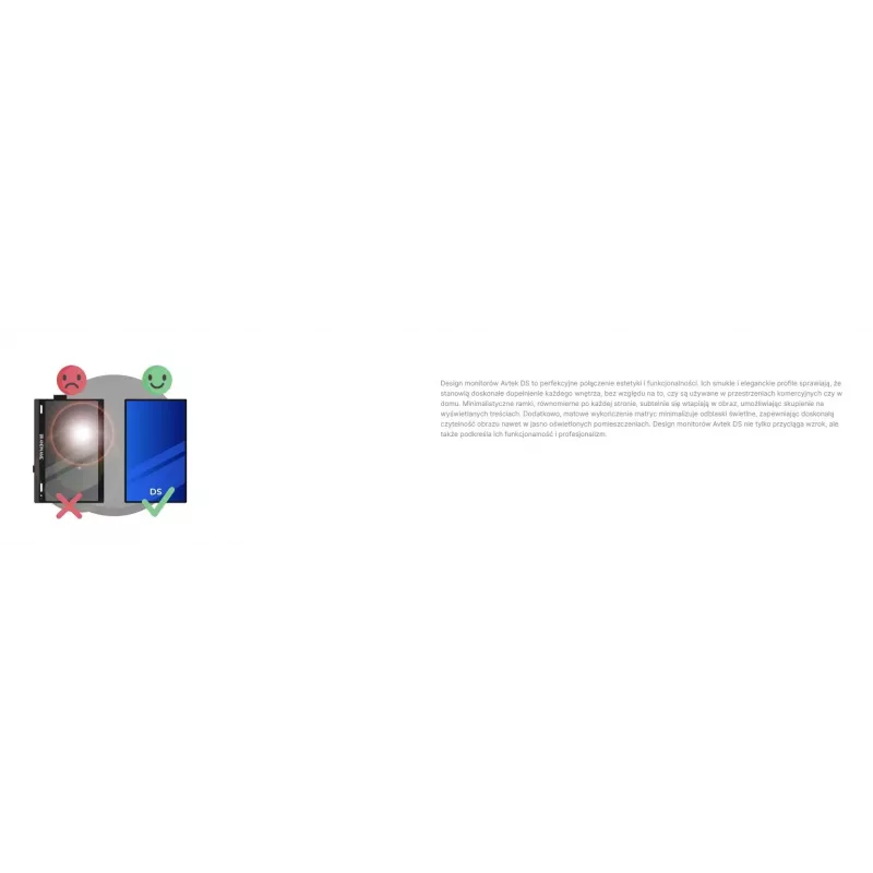 AVTEK DS2 65 65 Zoll 4K UHD Digital Signage Display