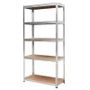 AWTOOLS AW Rack 5 Böden 200x90x40 Tragkraft 250kg / 5.0mm - Push-In Schnellmontage