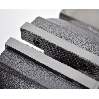 AWTOOLS AW24236 Schraubstock 125 mm Backenbreite mit Drehteller aus Gusseisen