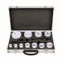 AWTOOLS Bimetal-Lochsägen-Set 19-76 mm 15-teilig BLACK LINE Metallkoffer