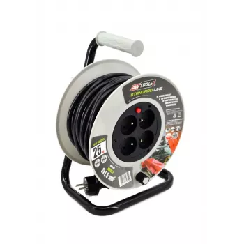 AWTOOLS Kabeltrommel Standard 25m 3x1,5mm 16A / 3680W