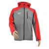 AWTOOLS Softshell Jacke Sweatshirt T4 Rot-Grau L