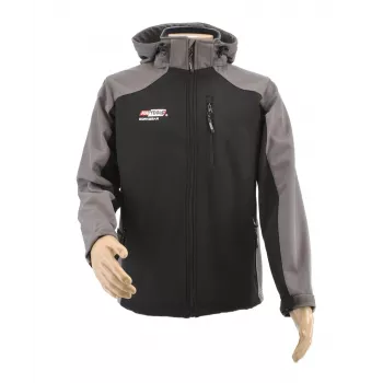 AWTOOLS Softshelljacke T4 Grau-Schwarz Größe L