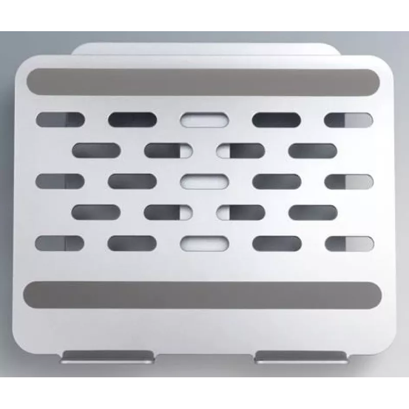 AXAGON STND-LQ Aluminium Notebook-Ständer für 10-16 inch Laptops, Silber