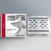 AXAGON STND-LQ Aluminium Notebook-Ständer für 10-16 inch Laptops, Silber