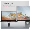 AXAGON STND-LQ Aluminium Notebook-Ständer für 10-16 inch Laptops, Silber