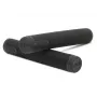 Aztek Lite Grips Grey – Weiche TPE Scooter-Griffe mit Nylon-Bar Ends (Paar)