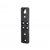 B-TECH SYSTEM X Schienenmontagehalterung für BT8390 - 5mm von der Wand, Schwarz