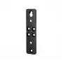 B-TECH SYSTEM X Schienenmontagehalterung für BT8390 - 5mm von der Wand, Schwarz
