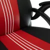 Baracuda ABALONE-B/R Gaming Chair Black/Red – Ergonomisches PU-Leder, 2D-Armlehnen, Gaslift Klasse 4