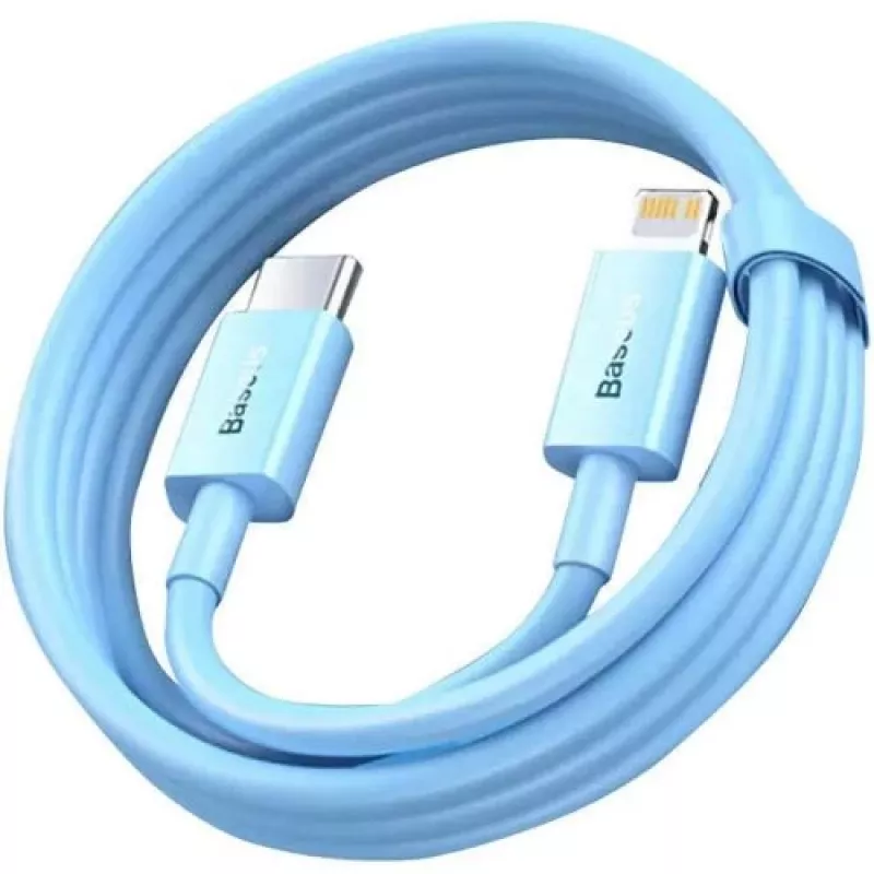 Baseus Superior Series USB-C to Lightning Kabel 1m Blau 20W 480Mbps (CAYS001903)