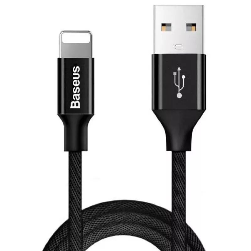 Baseus Yiven Lightning-Kabel 1,8 m Schwarz (CALYW-A01)