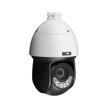BCS 4MP IP-PTZ-Kamera mit 5-fach optischem Zoom, KI, PoE, IP66/IK10