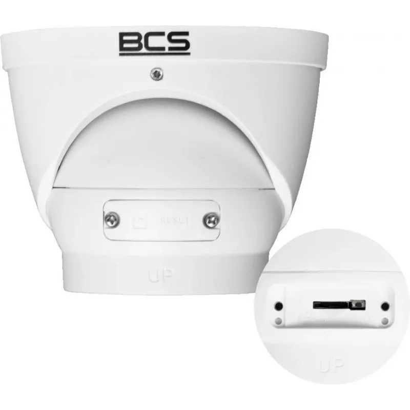 BCS L-EIP58VSR4-Ai1(2) 5MP IR Dome IP Kamera mit motorisiertem Objektiv, SMD Plus, Perimeter Protection, Gesichtserkennung, IP67, IK10, PoE