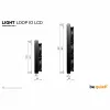 be quiet! Light Loop IO LCD 240mm All-in-One Flüssigkeitskühler, Schwarz