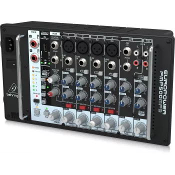 Behringer PMP500MP3 8-Kanal-Audiomixer, schwarz