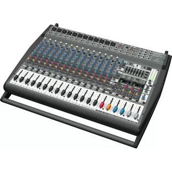 Behringer PMP6000 20-Kanal-Audiomixer, schwarz