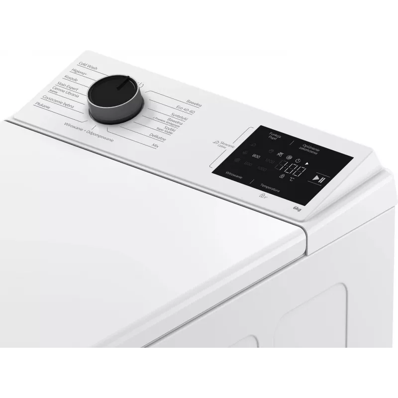 BEKO ETB622ECWPL 6 kg Toplader-Waschmaschine Weiß