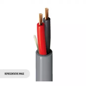 Belden Security & Sound 4200ULW.00305 Lautsprecherkabel, 2x16 AWG, LSZH, CCA, 305 m, Grau