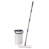 Beldray LA00000008EU7 Flachmopp- und Eimerset – Grau/Blau, 5L selbstauswringend, Teleskopstiel, Mikrofaser