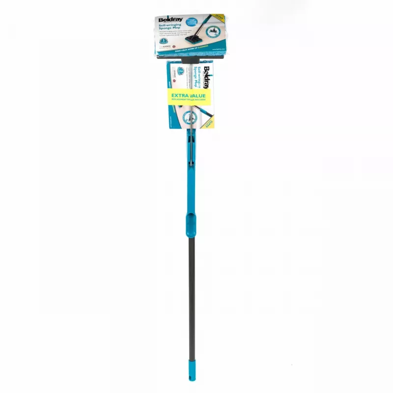 Beldray LA050915FEU7 Selbstauswringender Schwammmopp