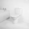Beldray LA072771PEU7 Anti-bac D-förmiger Toilettensitz, Weiß